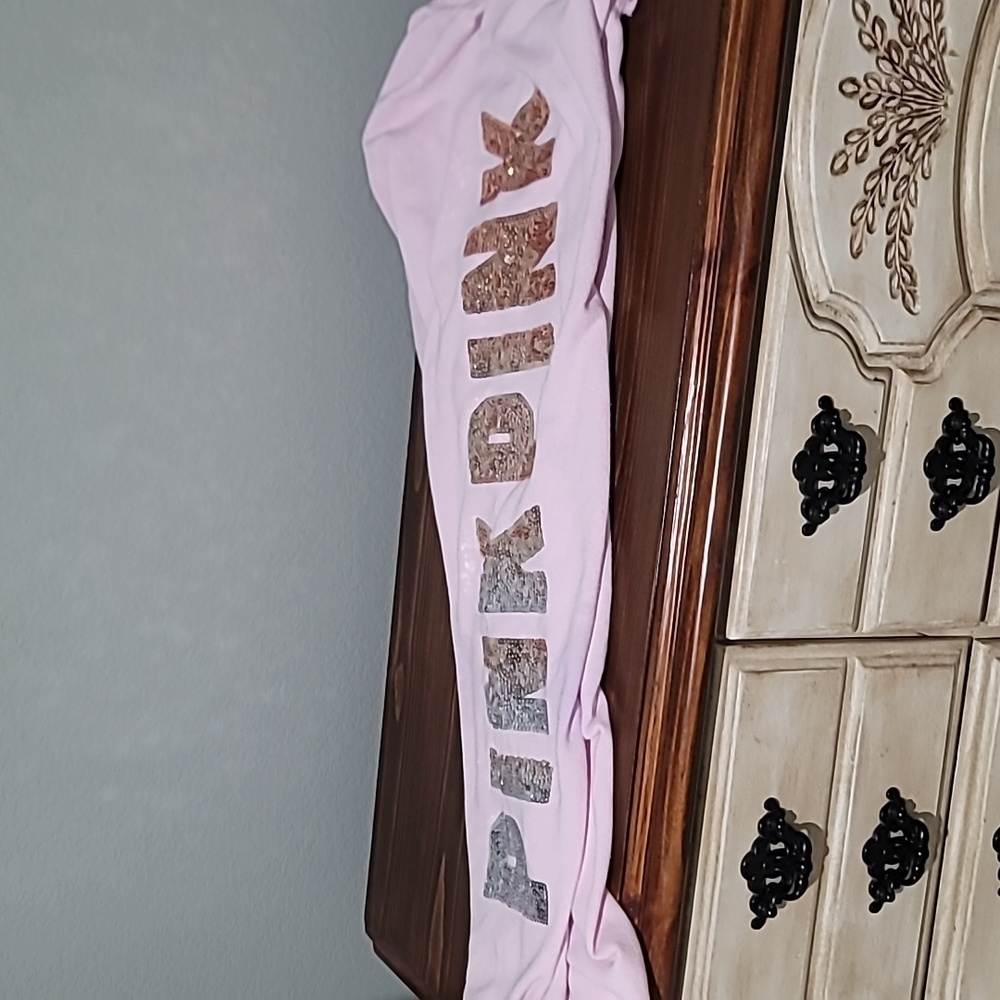 Pink sweat pants